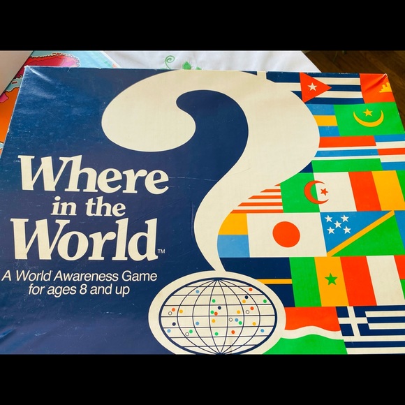 Vintage 1986 “Where in the World” Geography, Diplomat & Map Knowledge Board Game - Picture 5 of 15